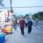 អភិបាលខេត្តព្រៃវែង ចុះពិនិត្យវឌ្ឍនភាពការងារ នៃការតុបតែងលម្អតាមទីតាំងនីមួយៗ ដើម្បីត្រៀមសម្រាប់ព្រឹត្តិការណ៍ «សង្រ្កាន្តព្រៃវែង»